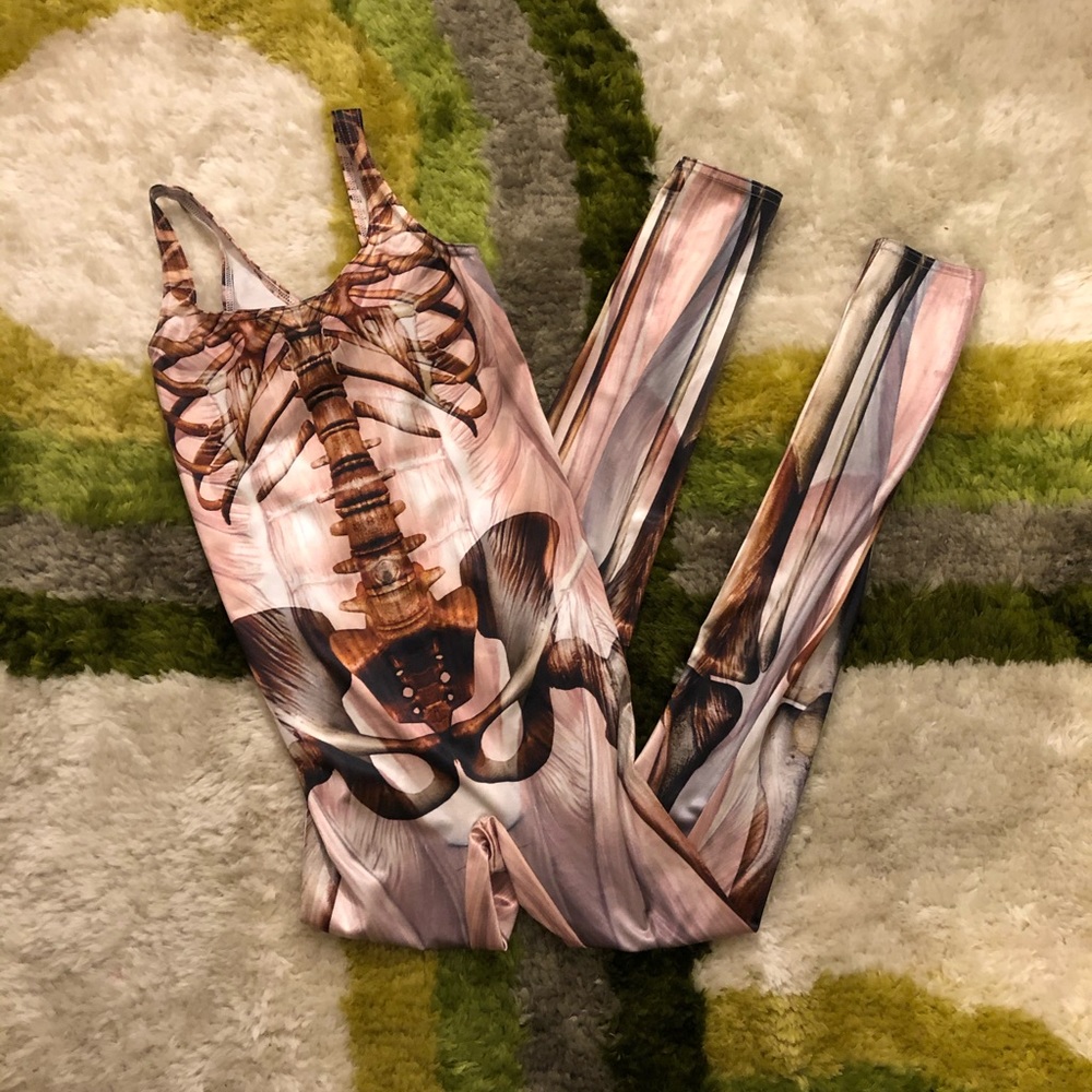 Blackmilk Muscle and Bone Catsuit